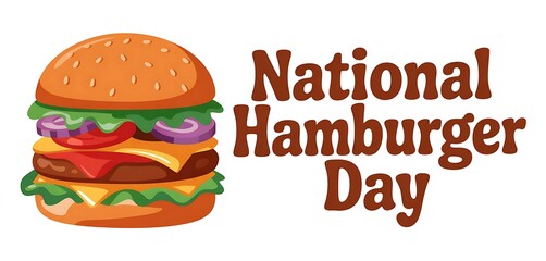 National Hamburger Day,  Delicious Burger Designs