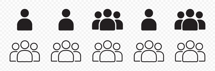 Business Team Group Collaboration Icons Vector