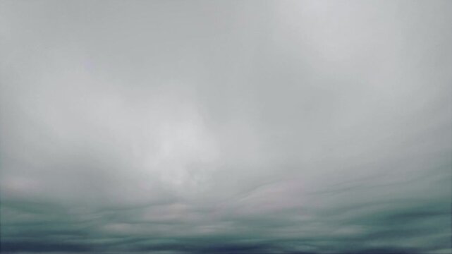 timelapse video of heavy grey snow or rain clouds