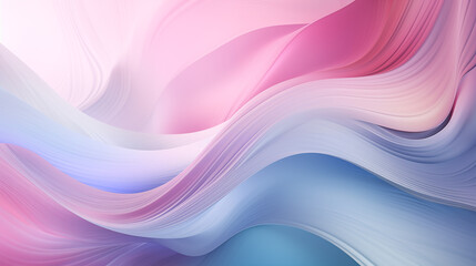 Fototapeta premium Elegant Pink and Blue Abstract Gradient with Flowing Soft Wave Patterns