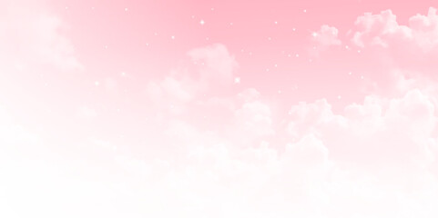 Sky fresh air nature abstract background. Vector illustration.