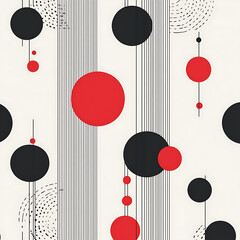 Seamless tile patterns combining cultural, modern, and botanical inspirations for commercial vector.