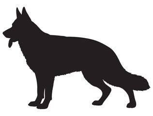GERMAN SHEPHERD SILHOUETTE