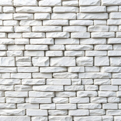 Fototapeta premium White Stone Wall Texture Background