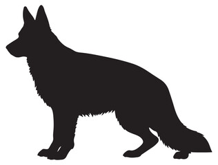 GERMAN SHEPHERD SILHOUETTE