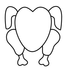 related to meat vector