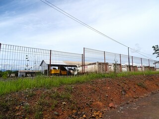 Tanah Bumbu, Indonesia - June 3, 2025: workshop at a coal mining area in South Kalimantan Province