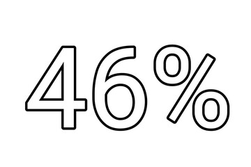 46% percent discount
