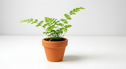 Fototapeta premium plant in a pot