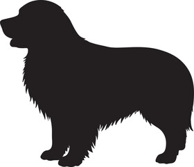GOLDEN RETRIEVER DOG SILHOUETTE