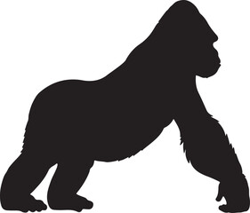 GORILLA SILHOUETTE