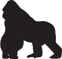 GORILLA SILHOUETTE
