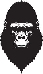 GORILLA SILHOUETTE