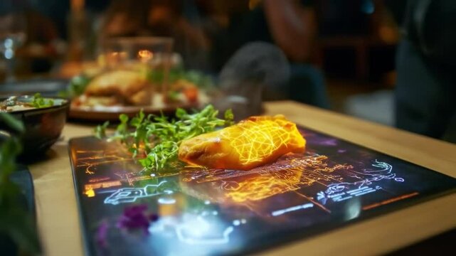 Interactive Gastronomy: A Futuristic Dining Experience