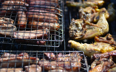a wonderful barbecue for friends and family on holidays