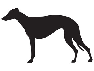 GREYHOUND DOG SILHOUETTE