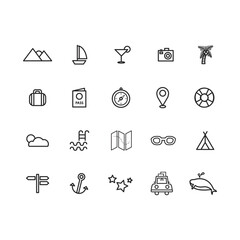 Web and Business Icon Set Collection for Online and Mobile Use
