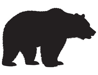 GRIZZLY BEAR SILHOUETTE
