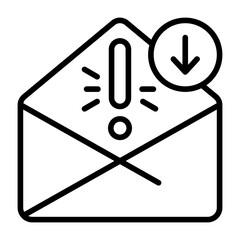 Low Priority Mail Icon
