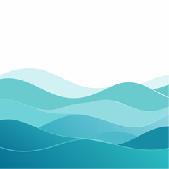 Chilled ocean blobs for tech sites and apps.