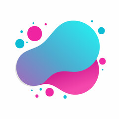 Punchy pop blobs to energise social banners.