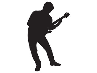 GUITARIST SILHOUETTE