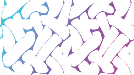 Abstract brushstroke texture with gradient blue and purple colors on white background suitable for design elements and creative projects