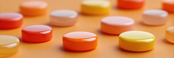 National Button Battery Awareness Day Safety Campaign with Vibrant Button Cell Batteries - Autumn Health Awareness and Black Friday Marketing Trend