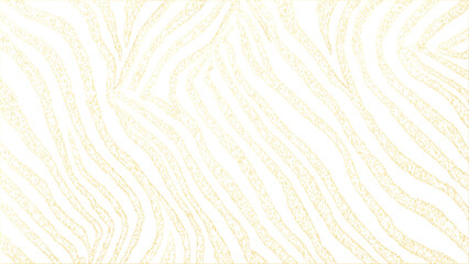 Golden zebra stripe pattern on white background for luxury fashion design or wildlife inspired decor © appl