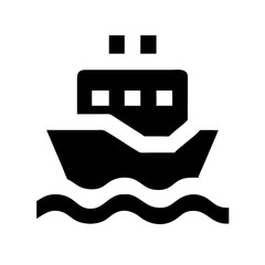 boat icon vector illustration
