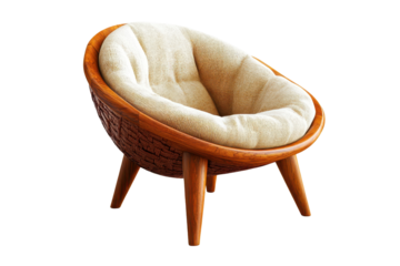 Comfortable wooden chair designed for seniors offering ergonomic support and style in a cozy indoor setting, perfect for relaxing moments