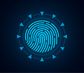 Futuristic Tech Interface Icons  AI, Cyber, Data Security Set