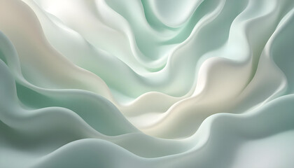 Fototapeta premium Elegant Abstract Wave Art Backgrounds in Vibrant and Pastel Color Palettes 