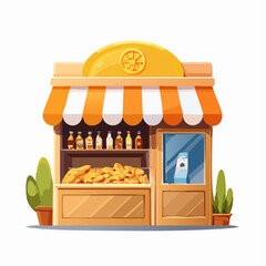 Vibrant Snack Shop A Delightful Variety of Treats and Refreshments