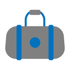 Gym Bag Vector Flat Icon Design