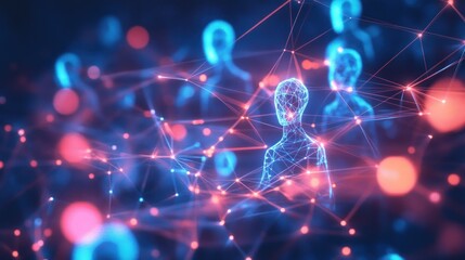 Digital network of interconnected people