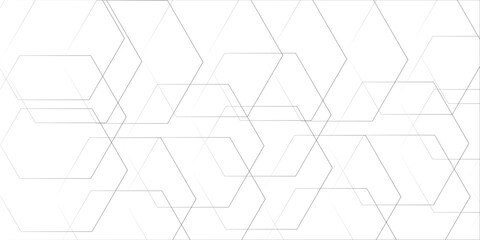 Clean minimalistic, and futuristic abstract background with overlapping hexagonal shapes. Geometric themes of technology, Stripes background design with layers of Geometric shapes. line elegant.