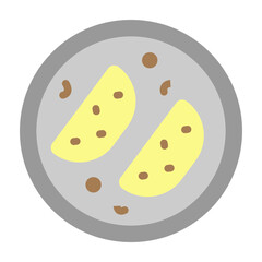 Ratatouille Vector Flat Icon Design