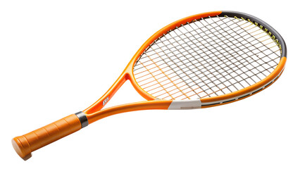 tennis racket with ball