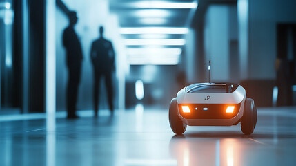 Autonomous Robot Navigating a Modern Corridor
