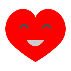 Heart Vector Flat Icon Design