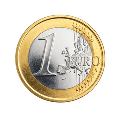 Untitled design - “Realistic One Euro Coin with Detailed Texture, Isolated on Transparent Background” 