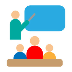 Training Vector Flat Icon Design