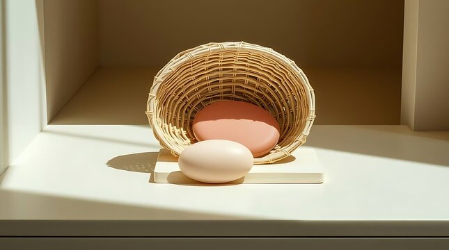 eggs in a basket