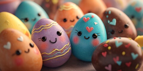 Delightful Easter Eggs A Colorful Celebration