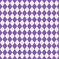 Seamless geometric abstract pattern with purple diamonds