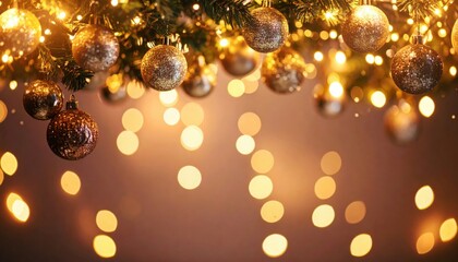 Festive holiday decorations christmas digital art cozy environment close-up view celebration theme