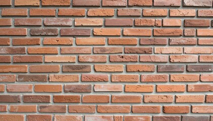 Fototapeta premium Building foundations brick wall texture urban setting architectural content close-up view design concept