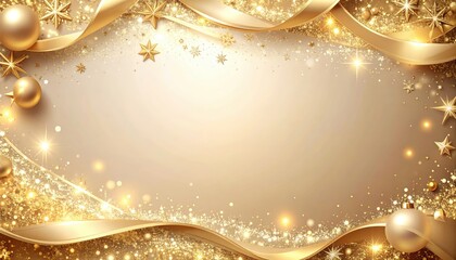 Golden celebration background design festive occasion digital art elegant environment aesthetic viewpoint joyful concept