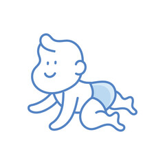 Obraz premium Baby Icon vector